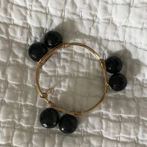 Black Bourbon & Boweties Bangle